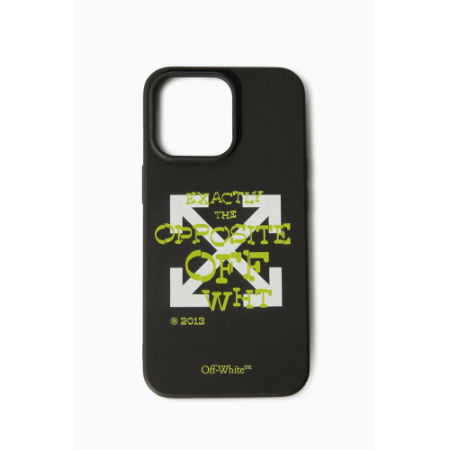 Off-White - The Opposite iPhone 14 Pro Phone Case in Silicon