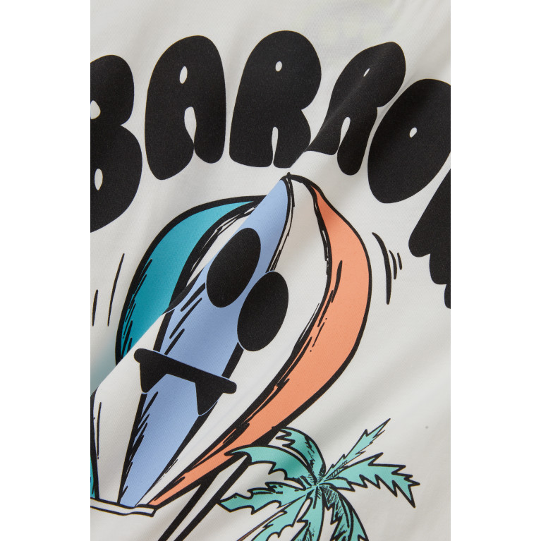 Barrow - Hot Air Balloon Graphic T-shirt in Cotton Neutral