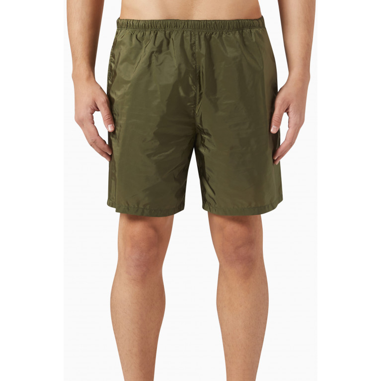 Prada - Swim Shorts in Recycled Nylon Green