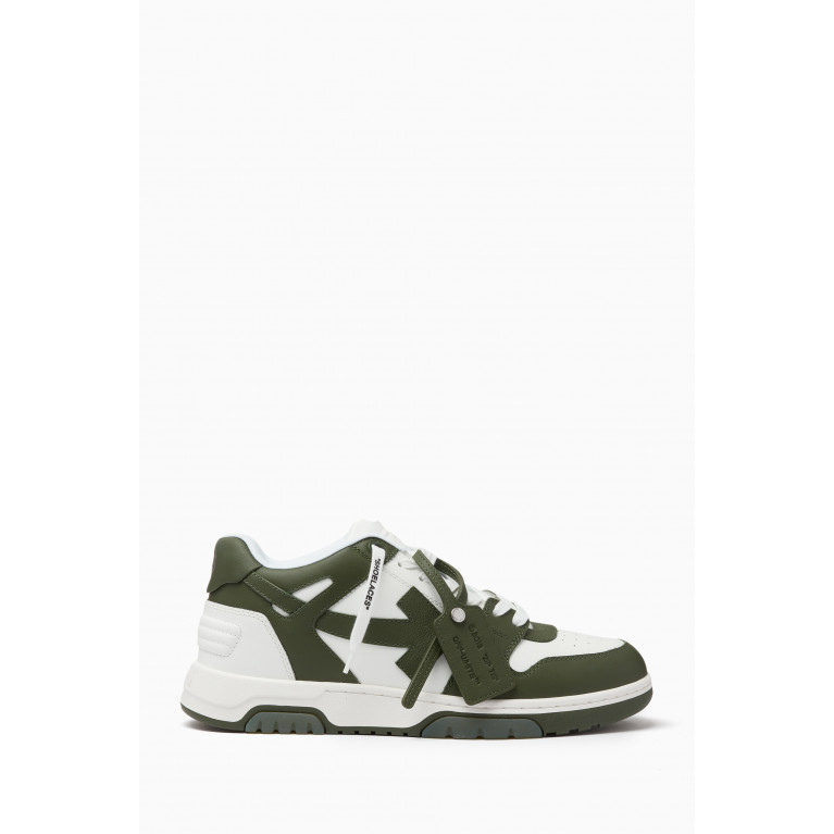 Off-White - Out of Office Low-top Sneakers in Leather White