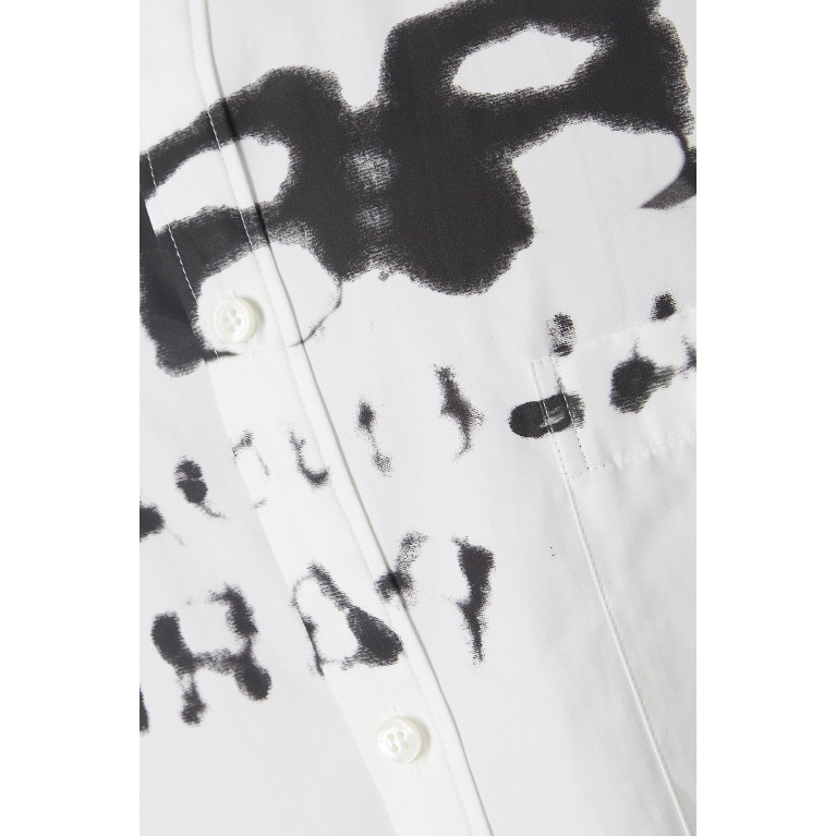 Balenciaga - Hand Drawn BB Icon Shirt in Cotton
