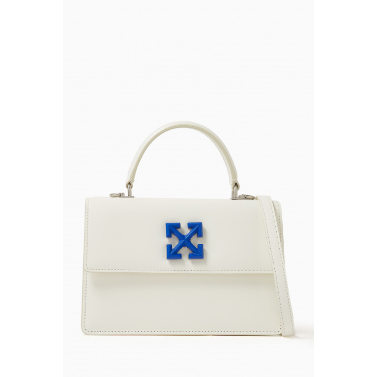 Off-White - Jitney 1.4 Top-handle Bag in Leather