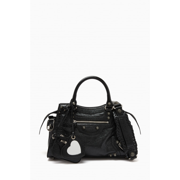 Balenciaga - Neo Cagole City Small Shoulder Bag in Leather
