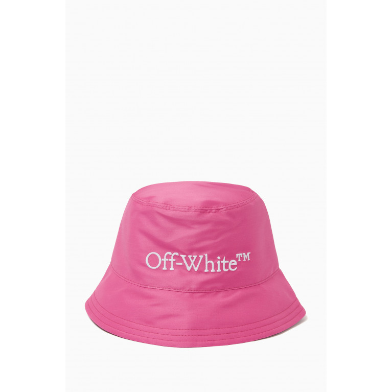Off-White - Reversible Logo Bucket Hat in Nylon