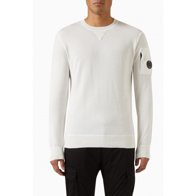 C.P. Company - Sea Island Sweatshirt in Cotton Knit