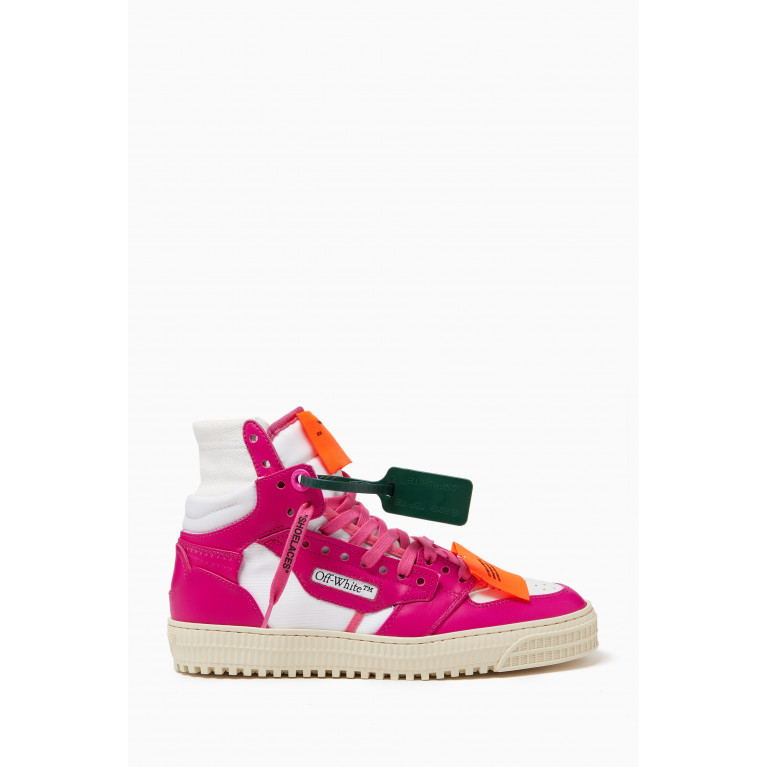 Off-White - Off Court 3.0 Sneakers in Calf Leather Pink