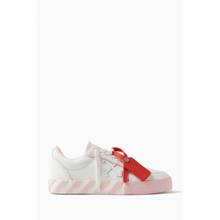 Off-White - Logo Sneakers in Leather