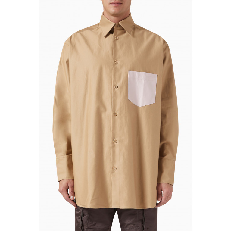 Jw Anderson - Oversized Shirt in Cotton