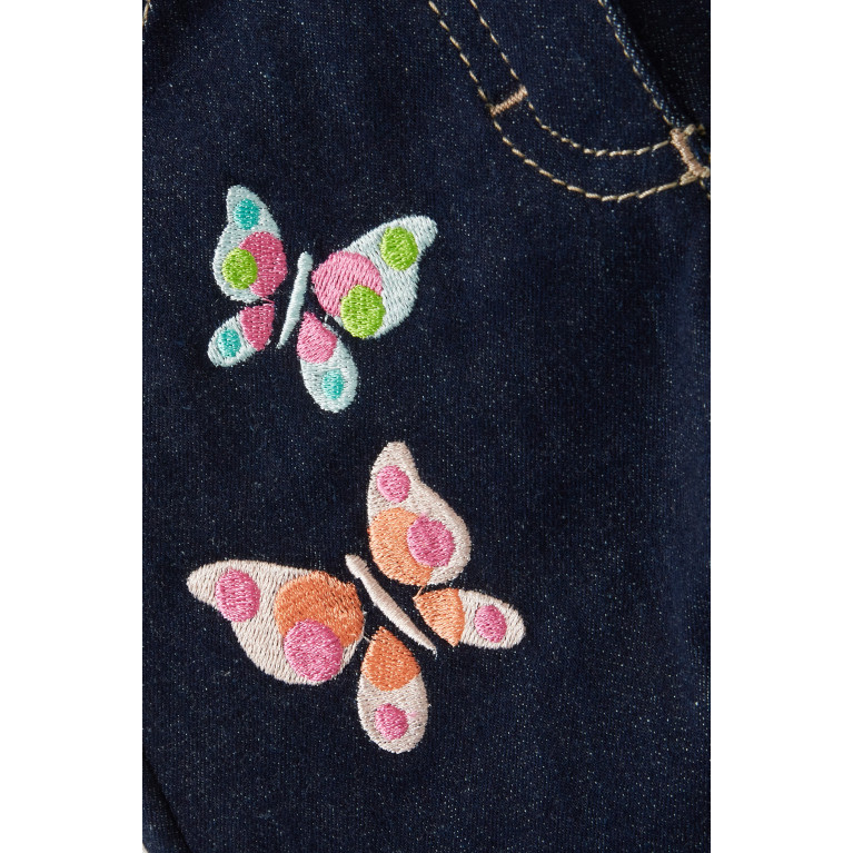 AIGNER - AIGNER - Butterfly and Logo Jeans in Denim