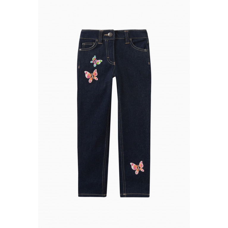 AIGNER - AIGNER - Butterfly and Logo Jeans in Denim