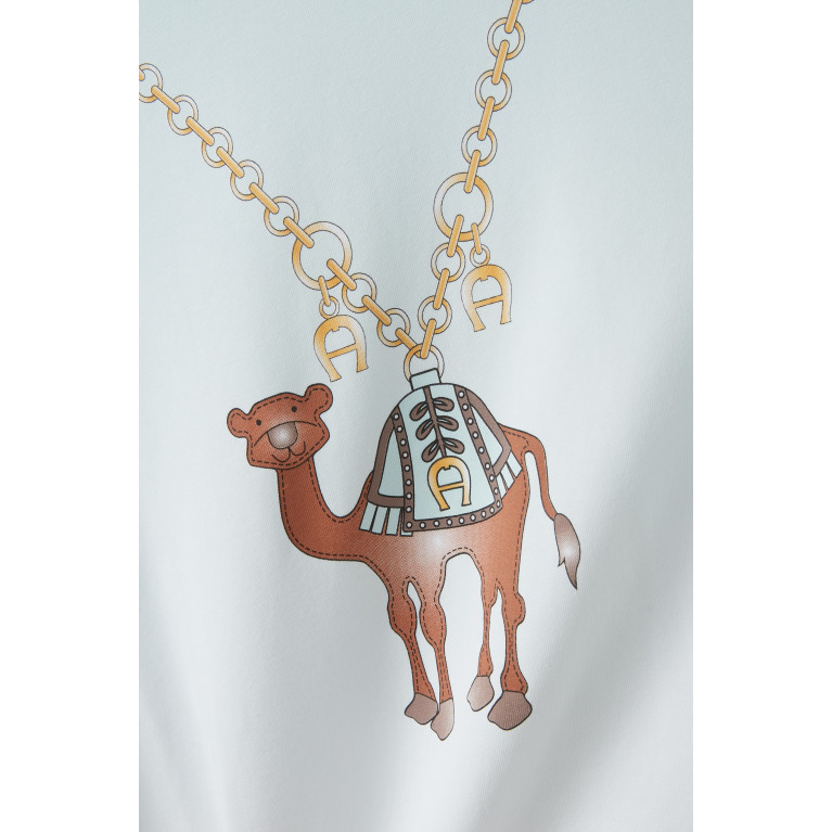 AIGNER - Camel T-shirt in Cotton