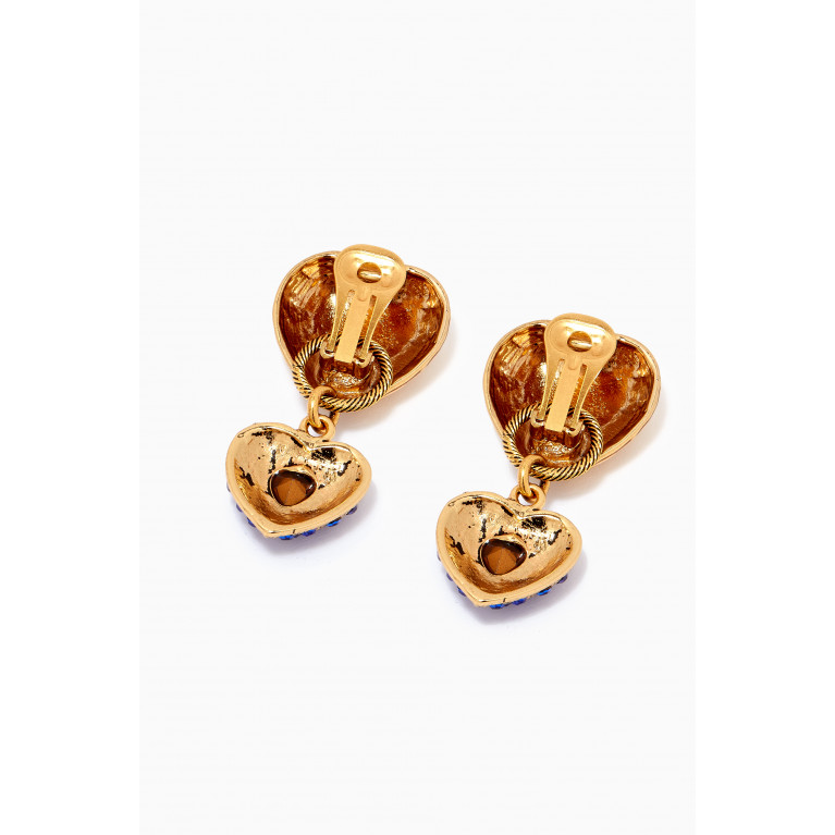 Mon Reve - Bella Earrings in Zircon & Gold-plated Brass