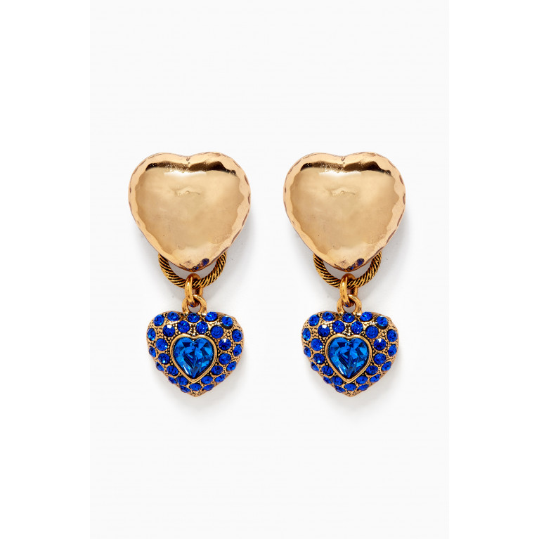 Mon Reve - Bella Earrings in Zircon & Gold-plated Brass