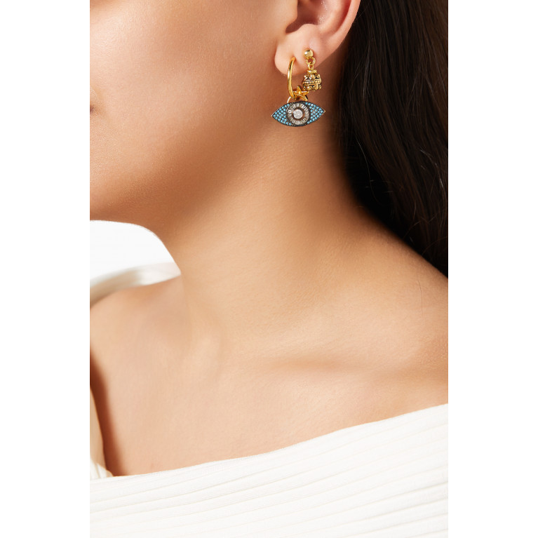Mon Reve - The Best Mismatched Earrings in Gold-plated Brass