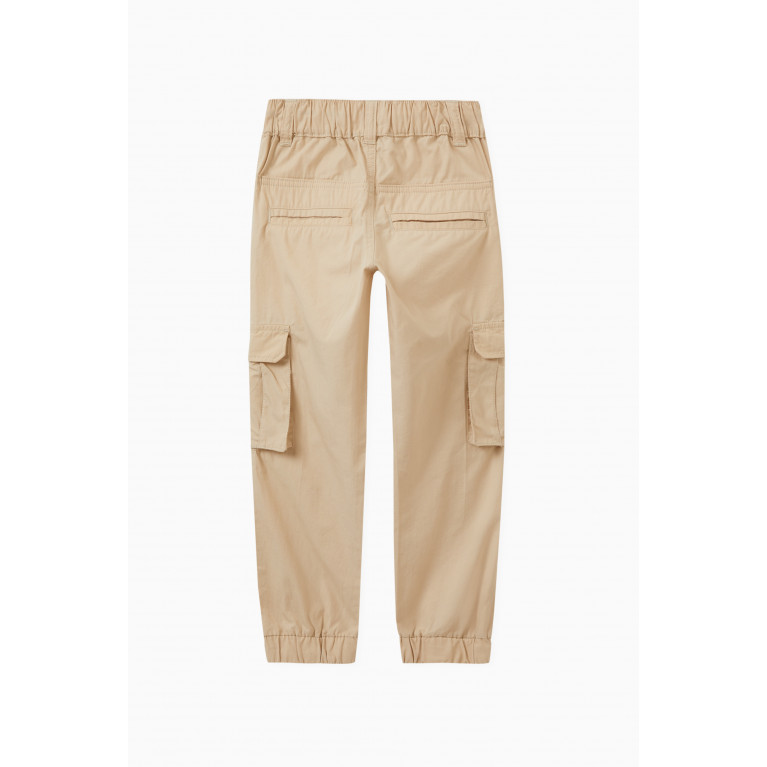 AIGNER - Logo Cargo Trousers in Cotton