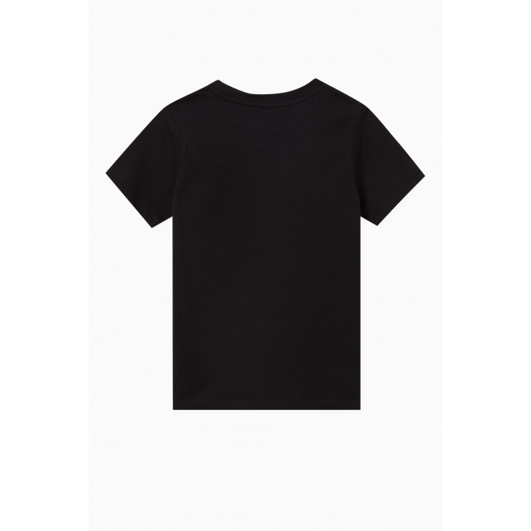 AIGNER - Camel Logo T-shirt in Cotton Black