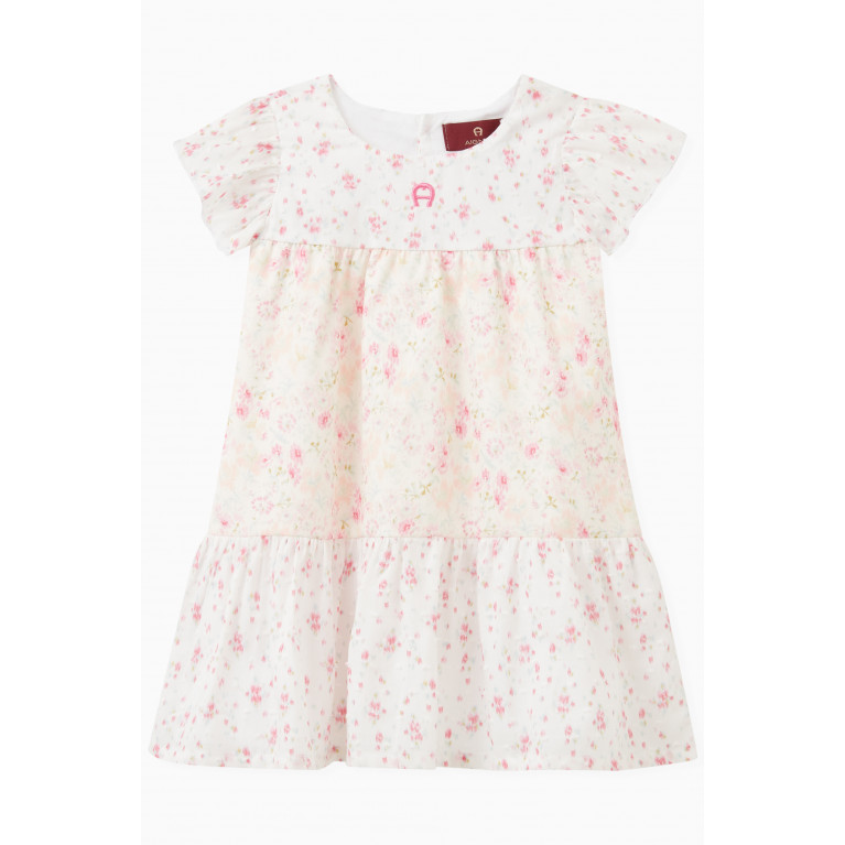 AIGNER - Floral Dress in Voile