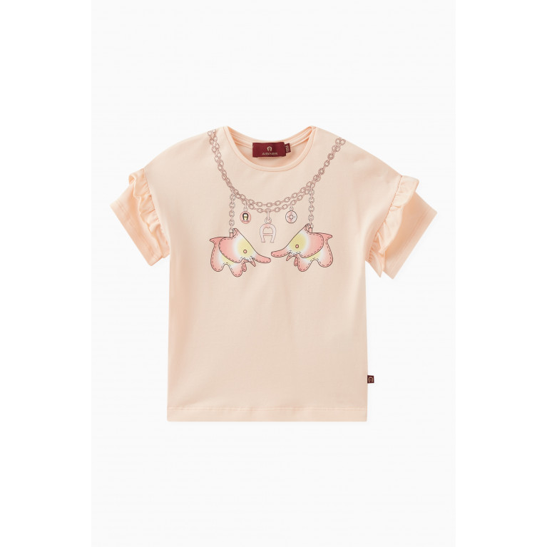 AIGNER - Elephant T-shirt in Cotton