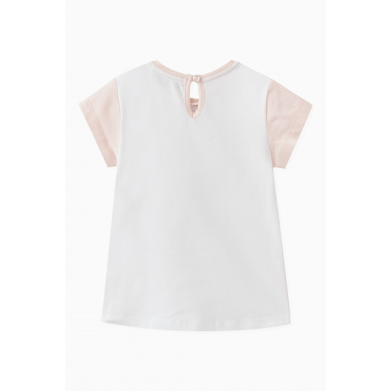 AIGNER - Camel Ombre T-shirt in Cotton