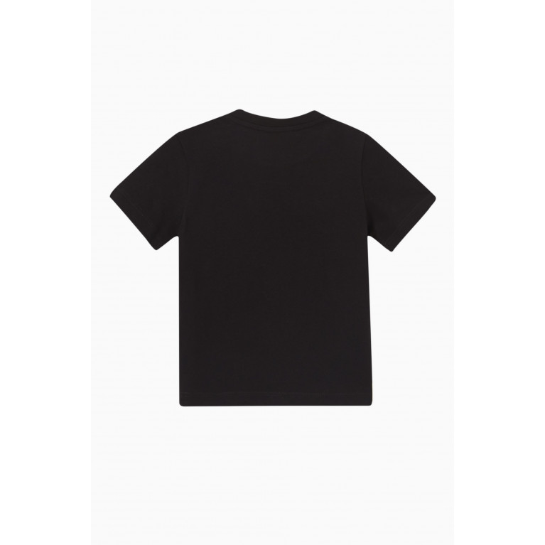 AIGNER - Logo Graphic Print T-shirt in Cotton Black