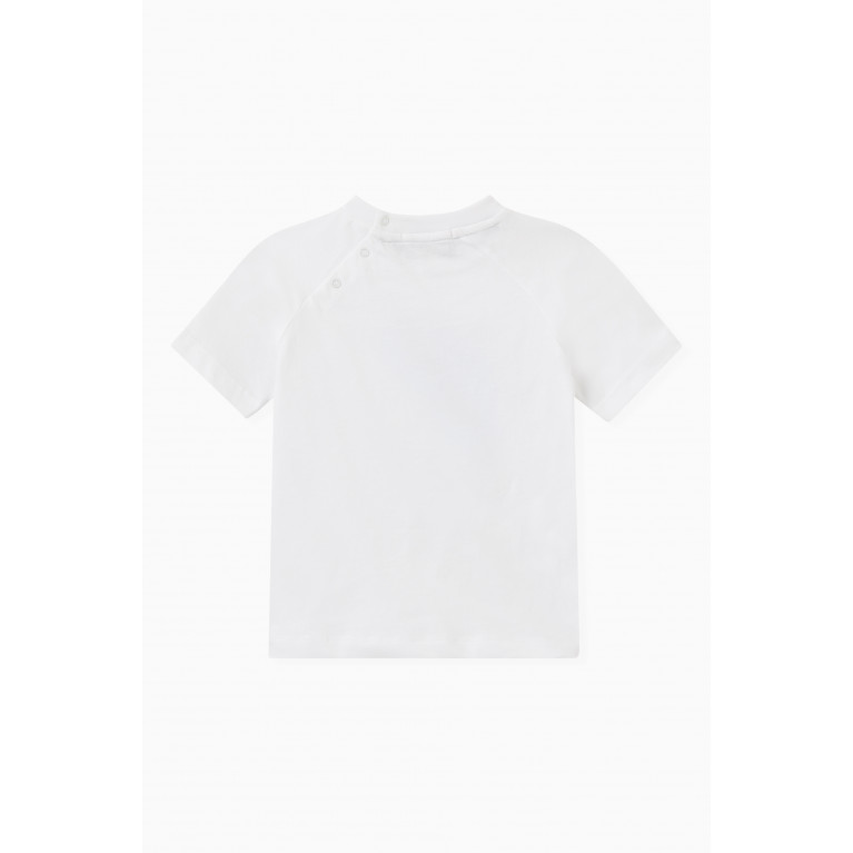 AIGNER - Logo T-shirt in Cotton Grey