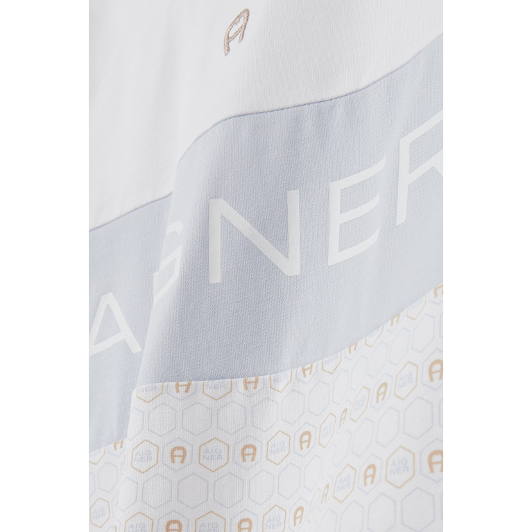 AIGNER - Logo Pyjama Set in Cotton