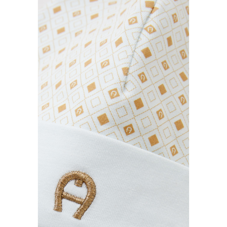 AIGNER - Embroiderd Logo Cap in Pima Cotton