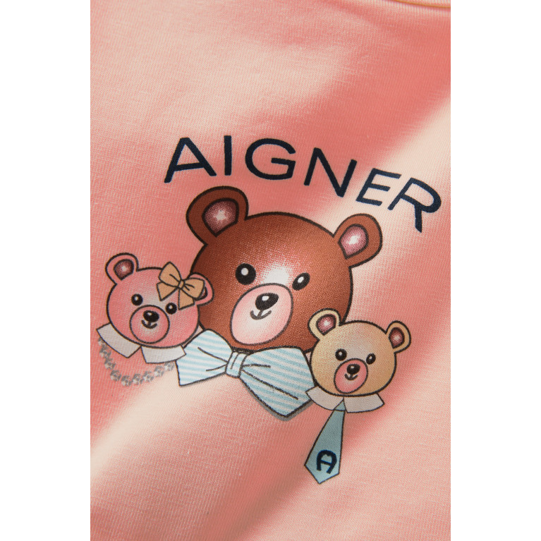 AIGNER - Graphic Print Bib in Cotton