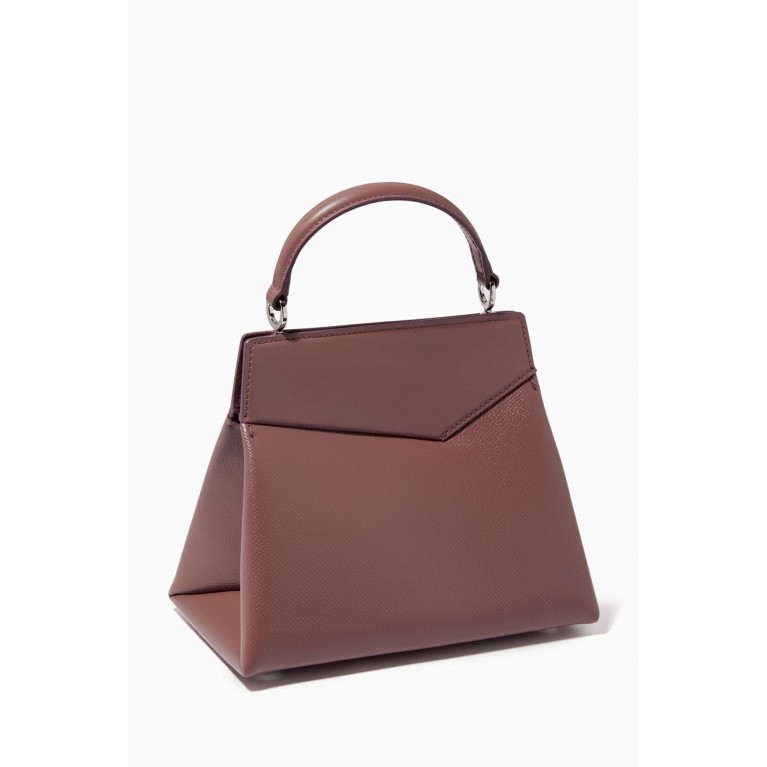 Maison Margiela - Small Snatched Handbag in Grainy Leather