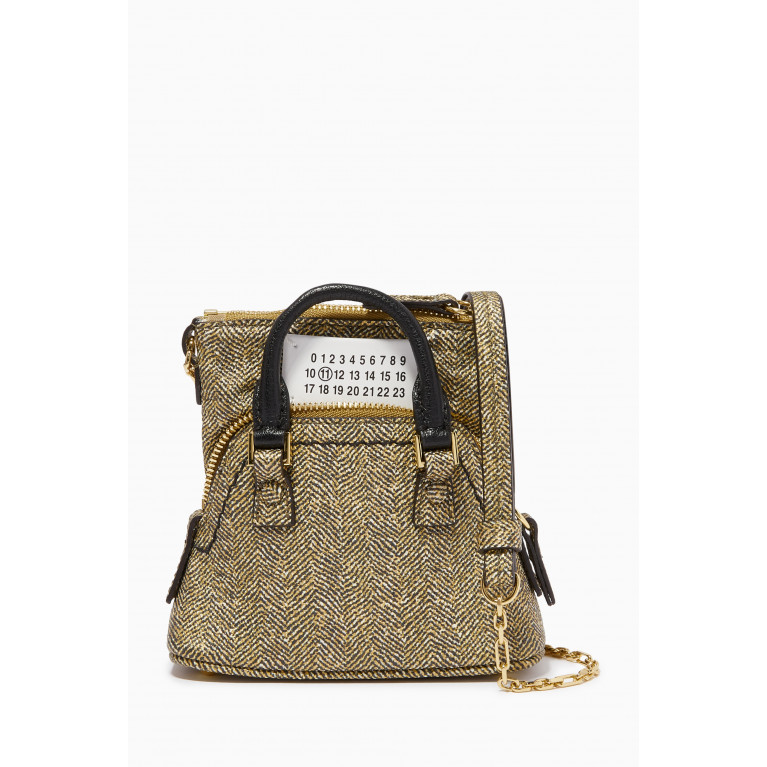 5AC Classique Baby Bag in Tweed-printed Leather