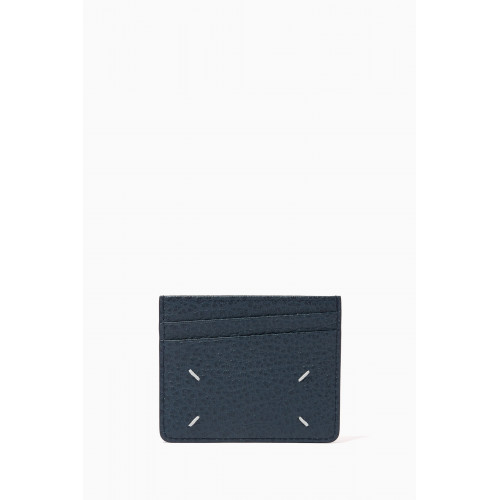 Maison Margiela - Four Stiches Cardholder in Grained Leather