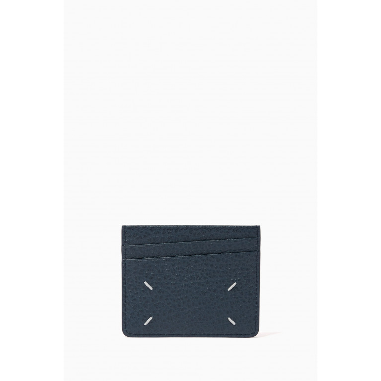 Maison Margiela - Four Stiches Cardholder in Grained Leather