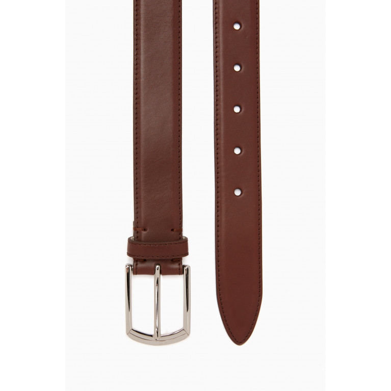 Brunello Cucinelli - Classic Buckle Belt in Leather