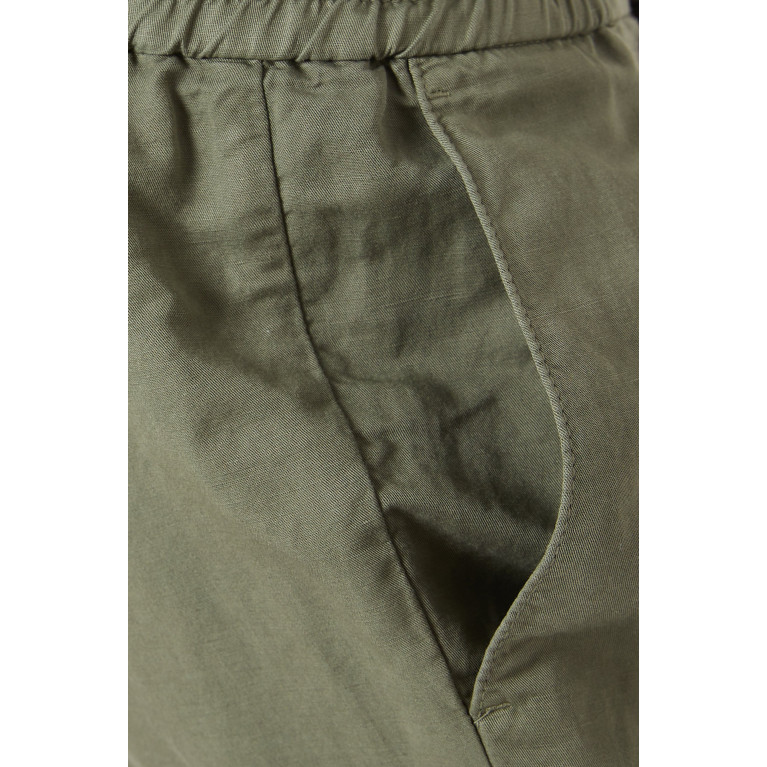 Brunello Cucinelli - Drawstring Pants in Cotton Stretch