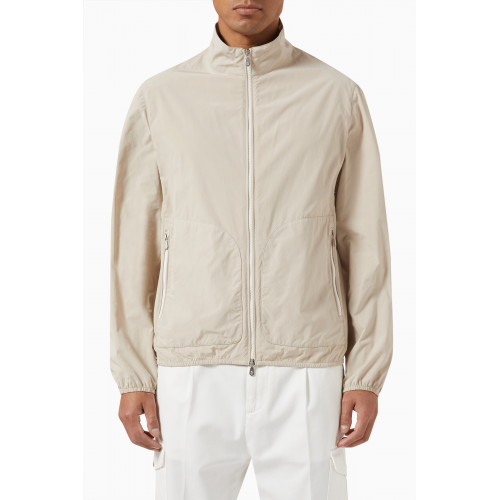 Brunello Cucinelli - Water-resistant Jacket in Quilted Nylon