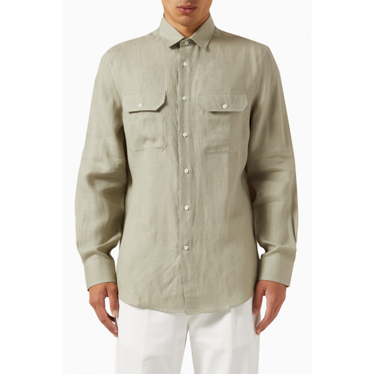 Brunello Cucinelli - Pocket Shirt in Cotton