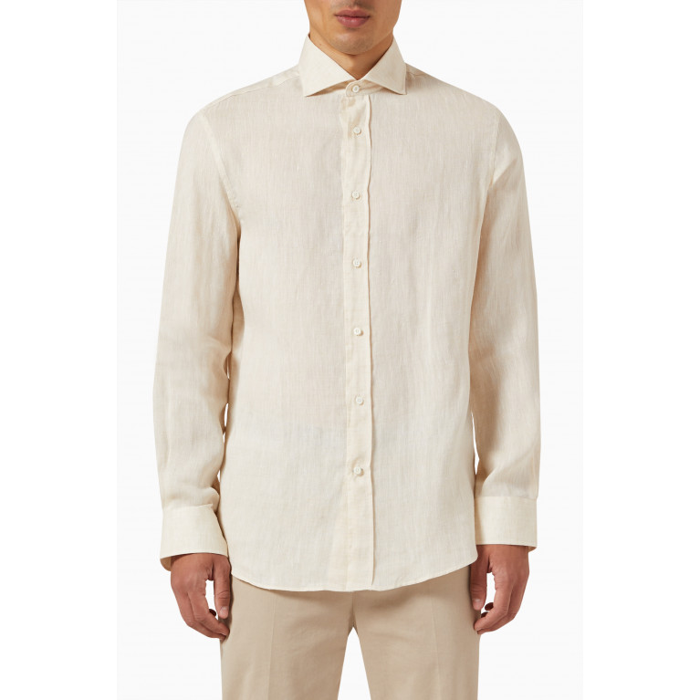 Brunello Cucinelli - Relaxed Fit Shirt in Linen