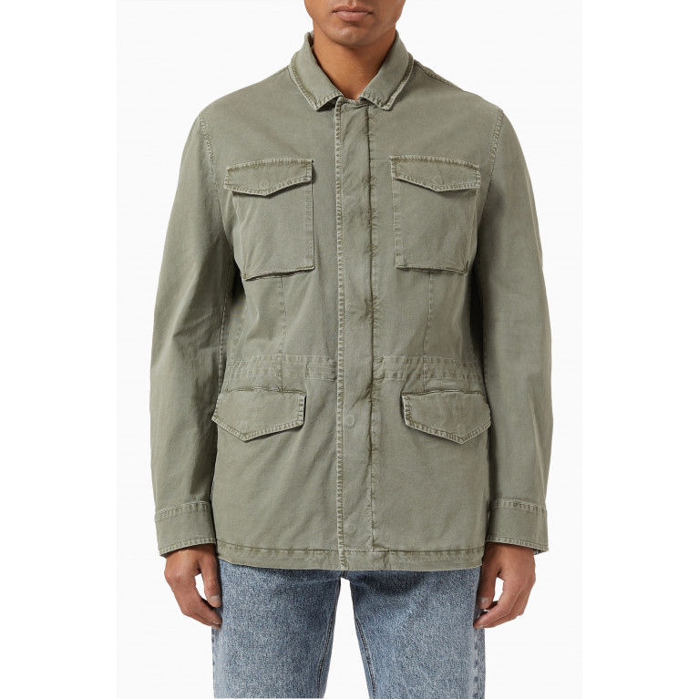 Brunello Cucinelli - Military Jacket in Cotton Gabardine