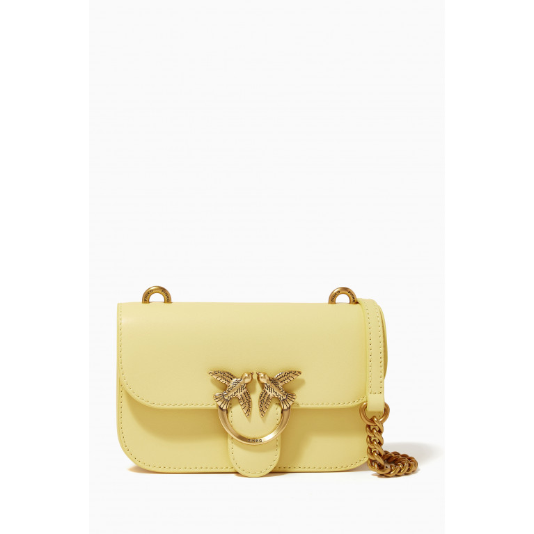 PINKO - Baby Love Bag Bell in Leather