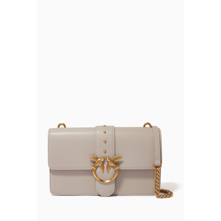 PINKO - Love Icon Classic Bag in Leather