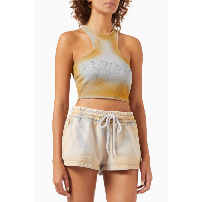 Off-White - Laundry Ribbed Rowing Top in Jersey