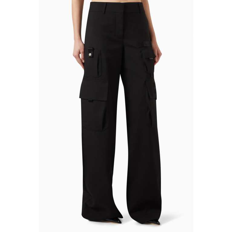 Off-White - Toybox Oversized Cargo Pants in Wool