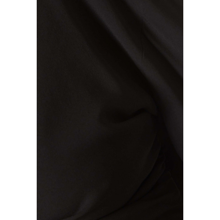 Blumarine - Flared Sleeve Blouse in Viscose Blend Black