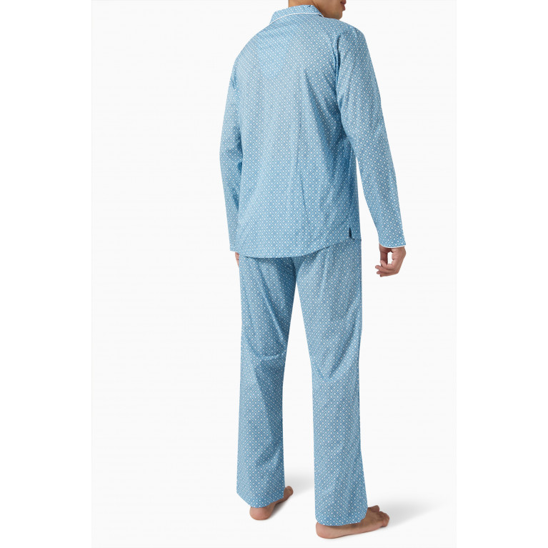 Derek Rose - Ledbury 56 Modern Pyjama Set in Cotton Batiste