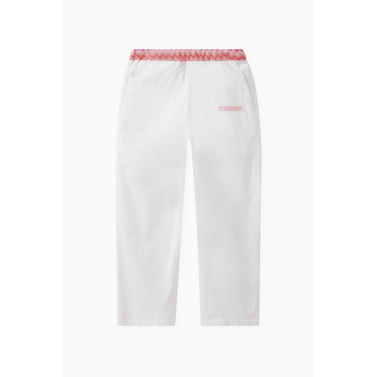 Missoni - Zigzag Waist Pants in Cotton-blend