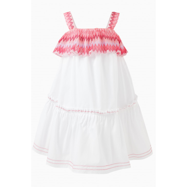 Missoni - Zig Zag Woven Dress in Cotton & Viscose Knit