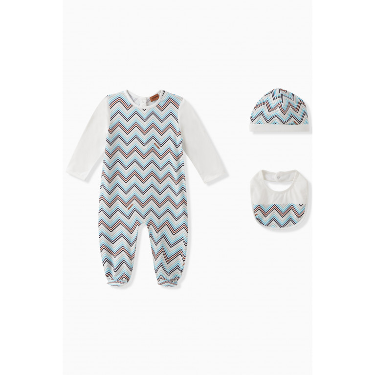 Missoni - Zigzag Sleepsuit Set in Cotton
