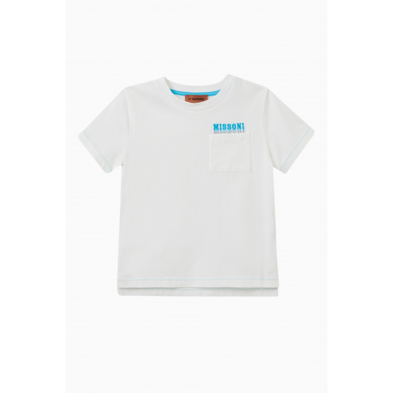 Missoni - Logo Pocket T-shirt in Cotton