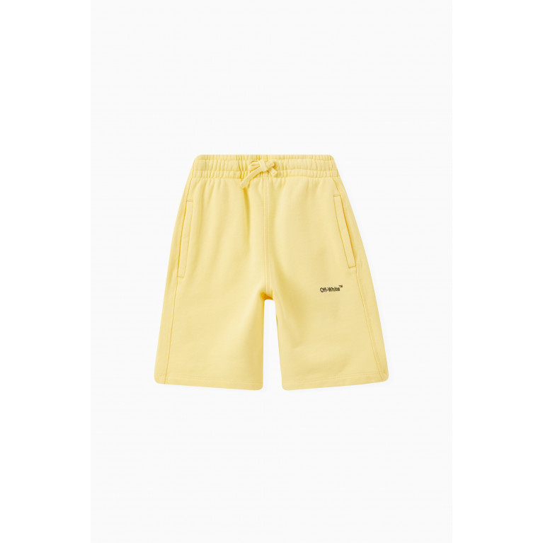 Off-White - Rubber Arrow Sweat Shorts in Cotton