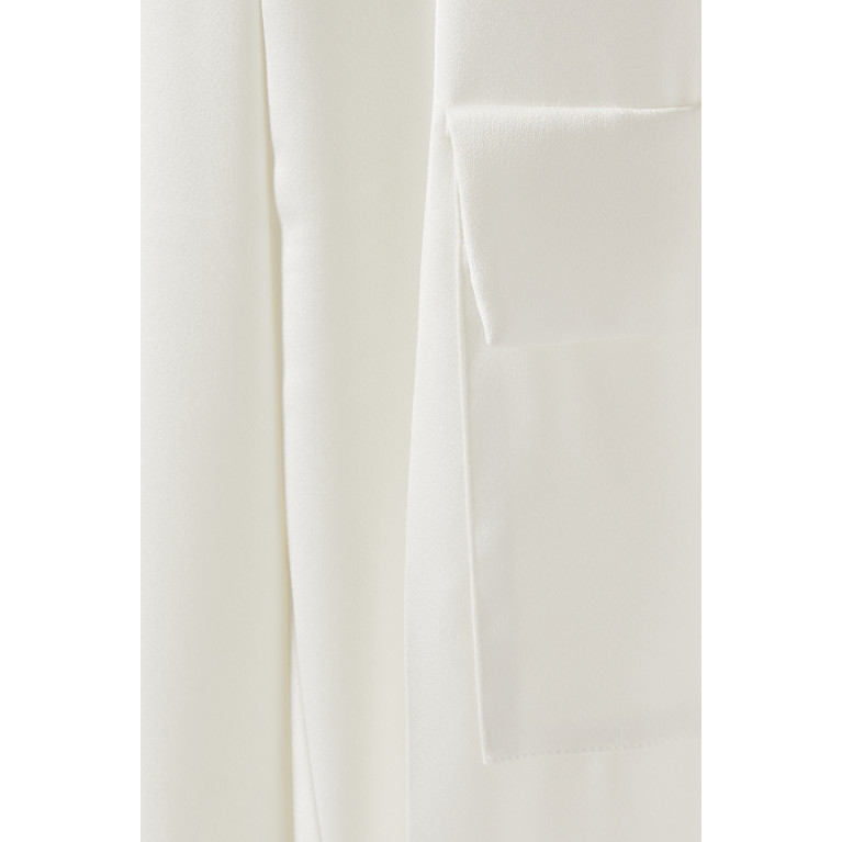 Rozie Corsets - Mid-rise Cigarette Pants in Satin